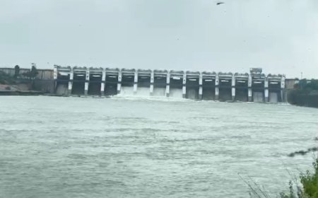 धमतरी में लगातार बारिश से जलाशयों का बढ़ा जलस्तर, गंगरेल 97% पार, 34,282 क्यूसेक पानी छोड़ा गया