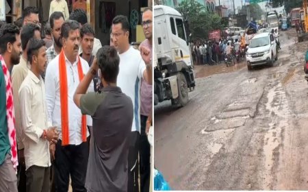 NH-30 पर रुके डिप्टी CM विजय शर्मा, बदहाल सड़क देख अधिकारियों को दिए तत्काल मरम्मत के निर्देश
