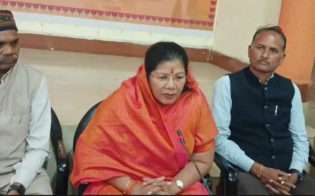 डिंडोरी में PHE मंत्री संपतिया उईके की प्रेसवार्ता, 17 सितंबर से 17 अक्टूबर तक सेवा संकल्प अभियान