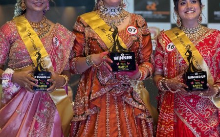 मिसेज रायपुर 2026 का ग्रैंड फिनाले संपन्न, गरिमा नरवाल बनीं विजेता