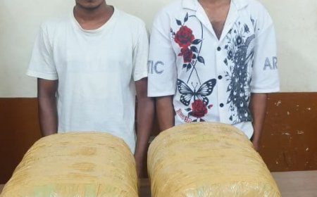 रायपुर में 18.33 किलो गांजा के साथ दो तस्कर गिरफ्तार, 9.36 लाख रुपए की जप्ती
