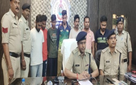 जांजगीर-चांपा में हाईटेक ऑनलाइन सट्टा रैकेट का पर्दाफाश, मास्टर एडमिन समेत 6 आरोपी गिरफ्तार
