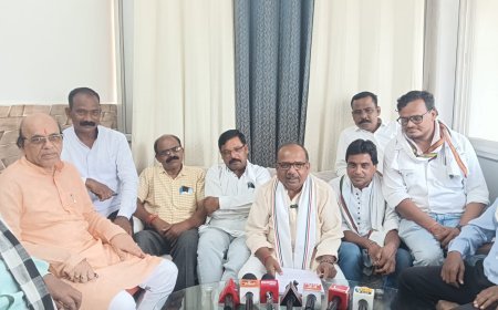 अंबागढ़ चौकी में इंद्रशाह मंडावी का भाजपा सरकार पर हमला, सड़क, स्कूल और DMF खर्च को लेकर उठाए सवाल