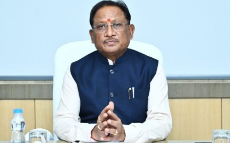 वायरल वीडियो पर CM साय का संज्ञान, अंबिकापुर के खरसिया चौक की सड़क तत्काल सुधारने के निर्देश