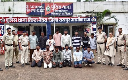 गणेश पर्व के पहले तिल्दा-नेवरा पुलिस का सख्त एक्शन