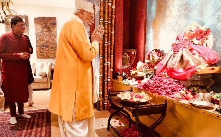 पीएम मोदी का ‘बप्पा’ प्रेम: पीयूष गोयल के घर पहुंचकर किए गणपति दर्शन, अमित शाह ने ‘लालबागचा राजा’ का लिया आशीर्वाद