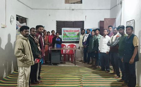 पेसा, वनाधिकार और ग्रामसभा की कार्यप्रणाली समझने पहुंचा 12 सदस्यीय अध्ययन दल, रावबेडामारी में हुआ एक्सपोजर विजिट