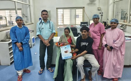 अलीराजपुर में 850 ग्राम के नवजात ने जीती जिंदगी की जंग, 54 दिन बाद 1.430 किलो वजन के साथ डिस्चार्ज