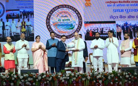 सेन्ट्रल बैंक ऑफ इंडिया को प्रथम राजभाषा कीर्ति पुरस्कार, छिंदवाड़ा क्षेत्रीय कार्यालय में खुशी की लहर