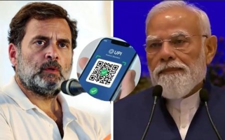 ₹2,000 से ज्यादा UPI पेमेंट पर MDR को लेकर सियासी घमासान, राहुल गांधी ने मोदी सरकार पर साधा निशाना
