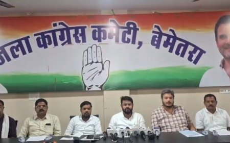 CGPSC भर्ती विवाद: बेमेतरा कांग्रेस ने उठाए सवाल, कहा- PSC युवाओं के भविष्य के साथ कर रहा खिलवाड़