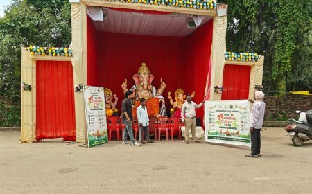 रायपुर में इको फ्रेंडली गणेशोत्सव को लेकर स्वच्छता जनजागरूकता अभियान, पंडाल समितियों को दिए जरूरी निर्देश