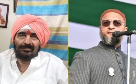 ओवैसी के बयान पर BJP नेता जसपाल अरोरा का पलटवार, बोले- दोबारा भोपाल आए तो करेंगे विरोध