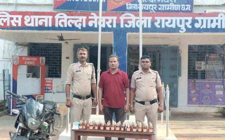 गणेश पर्व में हुड़दंग पर तिल्दा-नेवरा पुलिस की कार्रवाई, 4 असामाजिक तत्व गिरफ्तार