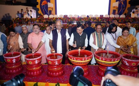 विश्वकर्मा जयंती पर राज्य स्तरीय श्रमिक महासम्मेलन, बृजमोहन अग्रवाल ने ‘आशीर्वाद के दीये’ जलाने का किया आह्वान