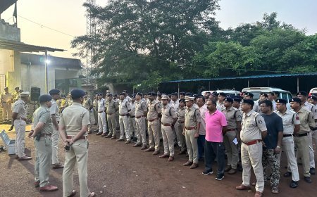 दुर्ग केंद्रीय जेल में सुबह-सुबह छापा, 2 मोबाइल समेत प्रतिबंधित सामान बरामद