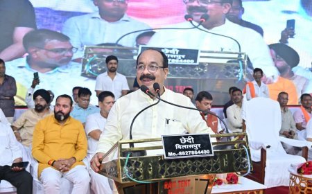 बिलासपुर में एक साथ जले 10 लाख दीप, ‘आशीर्वाद का दीया’ से जगमगाया जिला