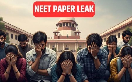 NEET पेपर लीक मामले में सुप्रीम कोर्ट सख्त, NTA कार्यालय का दौरा कर सकती है पीठ