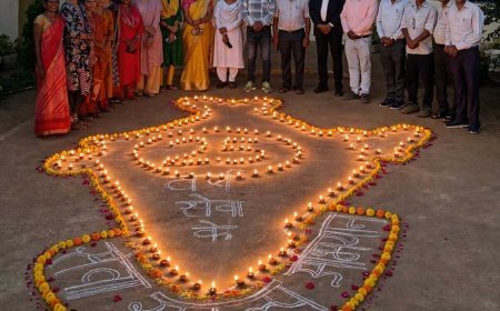 रायखेड़ा सेजेस विद्यालय में जलाया गया आशीर्वाद का दीया, विद्यार्थियों ने प्रस्तुत किए विकसित भारत के सपने