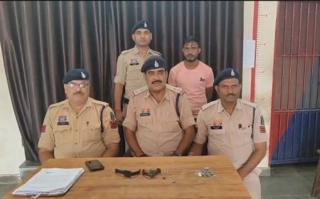 सूने मकान में चोरी करने वाला शातिर आरोपी गिरफ्तार, 20 हजार का माल बरामद