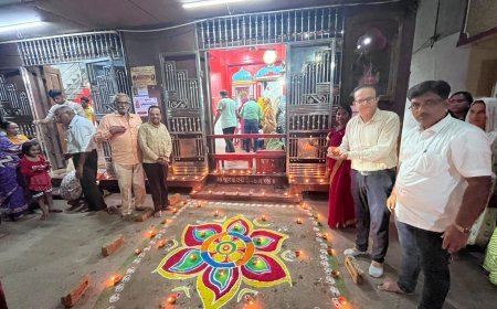 चांपा में प्रधानमंत्री मोदी के जन्मदिवस पर ‘आशीर्वाद का दीया’ कार्यक्रम आयोजित