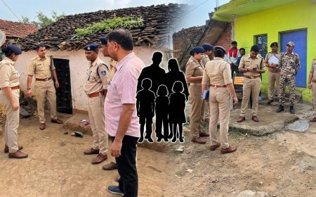 दमोह में पिता पर पत्नी और तीन बच्चों की हत्या का आरोप, चार मौतों से मचा हड़कंप