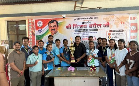 कांकेर भारोत्तोलन प्रतियोगिता में दुर्ग का शानदार प्रदर्शन, सब-जूनियर बालक वर्ग में टीम विजेता