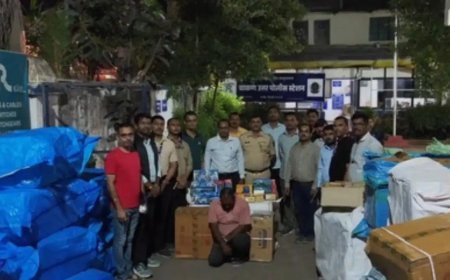 महाराष्ट्र में FDA की बड़ी कार्रवाई, छह घंटे पीछा कर 1.13 करोड़ का प्रतिबंधित गुटखा-पान मसाला जब्त, पांच पर FIR