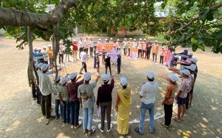 कवर्धा में युवाओं ने लिया नशामुक्त समाज का संकल्प, ‘नशामुक्त युवा-फॉर विकसित भारत’ का दिया संदेश