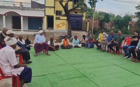 जल जन सेवा संकल्प के तहत बामी में बांध सुरक्षा और जल संरक्षण पर जन संवाद