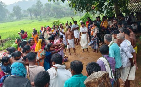 हल्का परगना गुरवंडी में हर्षोल्लास से मनाया गया पुनांग तिन्दाना पंडुम, 29 ग्रामों के ग्रामीणों ने निभाई परंपरा