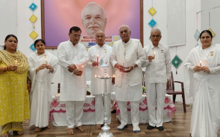 तिल्दा में सनातन संस्कृति और अध्यात्म पर विशेष परिचर्चा, ब्रह्माकुमार रामनाथ ने आध्यात्मिक मूल्यों को जीवन में अपनाने का किया आह्वान