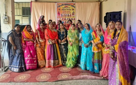 दुर्ग में राजपूत समाज का भादो तीज मिलन समारोह संपन्न, नेहा राजपूत बनीं तीज क्वीन