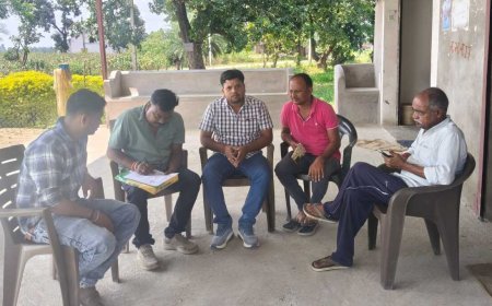 बलरामपुर में स्मार्ट मीटर और बढ़े बिजली बिल को लेकर कांग्रेस का गांव-गांव अभियान