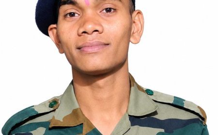 निःशुल्क प्रशिक्षण से विदेश पटेल बने अग्निवीर, जिला रोजगार कार्यालय के मार्गदर्शन से मिली सफलता