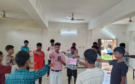 नशामुक्ति के संकल्प के लिए युवाओं ने बनाया ‘संकल्प चक्र’, जागरूकता का दिया संदेश