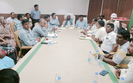 एसईसीएल मुख्यालय में विधायक प्रेमचंद पटेल और भूविस्थापितों की बैठक, कई मांगों पर बनी सहमति