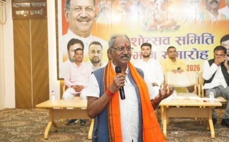 गणेशोत्सव समाज को जोड़ने और संगठित करने का महापर्व: बृजमोहन अग्रवाल