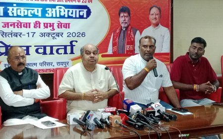 रायपुर में 25 सितंबर से पदयात्रा सप्ताह, नशामुक्ति और जनजागरूकता को लेकर आठ दिनों तक चलेगा अभियान