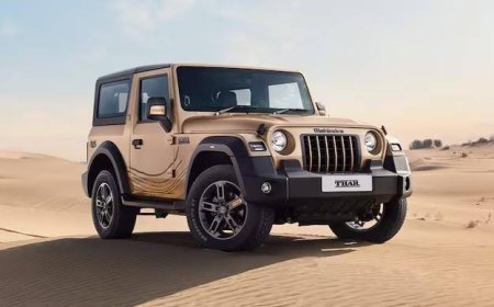 Mahindra Thar का नया अवतार लॉन्च के लिए तैयार, नई ग्रिल और आधुनिक फीचर्स से बदलेगा अंदाज