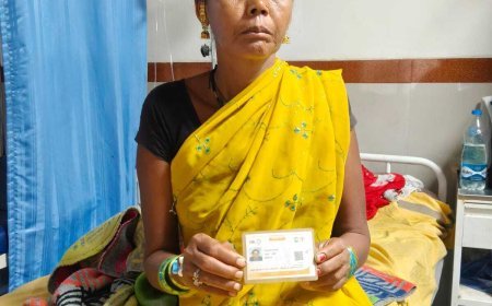 आयुष्मान कार्ड बना मालती बंजारे के लिए इलाज का सहारा, निःशुल्क ऑपरेशन से मिली राहत