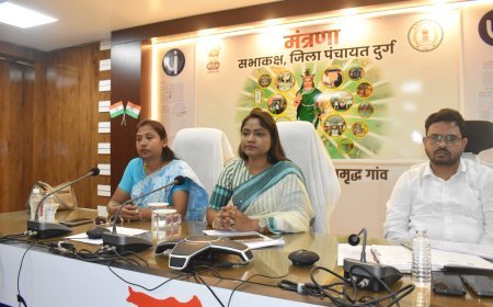 दुर्ग में 367 निर्माण कार्यों को मंजूरी, 17.33 करोड़ रुपये की स्वीकृति