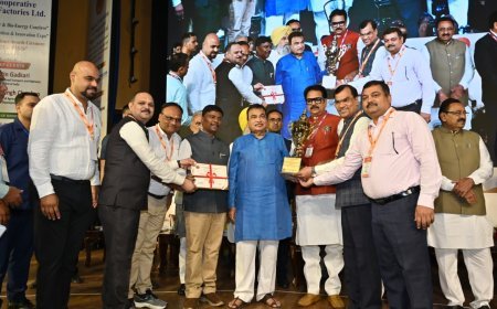 भोरमदेव सहकारी शक्कर कारखाने को लगातार दो वर्षों के लिए मिला राष्ट्रीय पुरस्कार