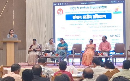गैर-संचारी रोगों की रोकथाम के लिए मैदानी अमले को मिला प्रशिक्षण