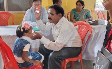 रायगढ़ में 1,223 मोतियाबिंद ऑपरेशन, 19,492 स्कूली बच्चों की हुई नेत्र जांच