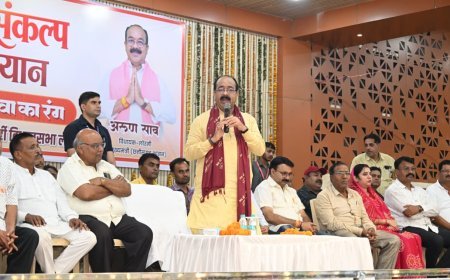 सेवा के रंग में दिखी विकसित भारत की झलक, लोरमी में आठ स्कूलों की बेटियों ने दिखाई प्रतिभा