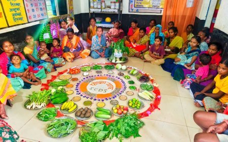 बच्चों की थाली बनी सामूहिक जिम्मेदारी, आंगनबाड़ी केंद्रों में पोषण और स्वच्छता पर जोर