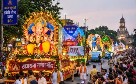 इंदौर में आज निकलेगा 22 झांकियों का भव्य कारवां, 103 साल पुरानी परंपरा होगी जीवंत