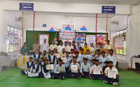 अमरवाड़ा महाविद्यालय में राष्ट्रीय सेवा योजना स्थापना दिवस समारोह, उत्कृष्ट स्वयंसेवक हुए सम्मानित