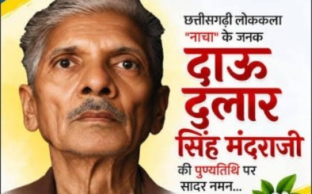 दाऊ मंदराजी की विरासत छत्तीसगढ़ की लोक संस्कृति की अनमोल धरोहर: राजेश अग्रवाल